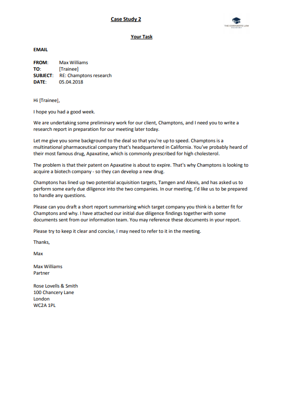 Case Studies Interviews And Vacation Scheme Resources The Corporate 